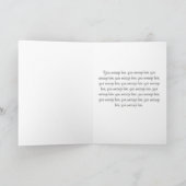 Lavendel Fields und Windmill Geburtstagskarte Karte (Innenseite)