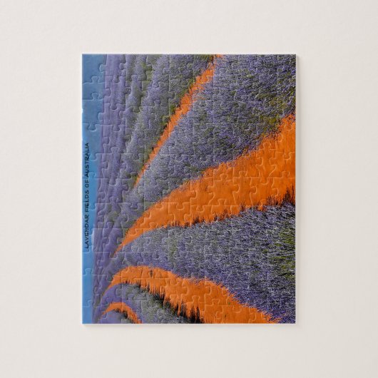 Lavendel Fields von Australien Puzzle (Vertikal)