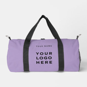 Lavendel Firmenlogo Name Instagram Fitness Duffle Bag