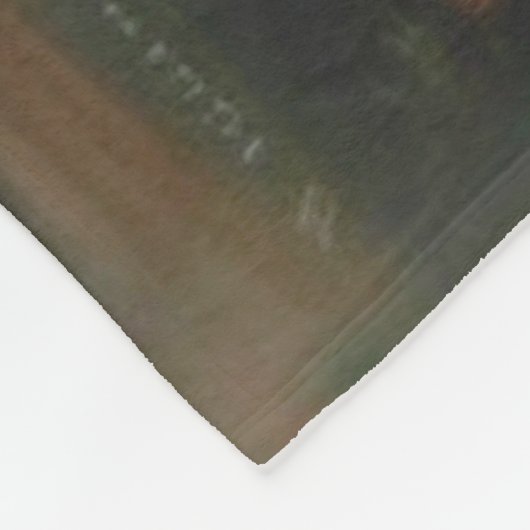 Lavendel Fleecedecke (Ecke)