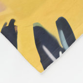 Lavendel Fleecedecke (Ecke)