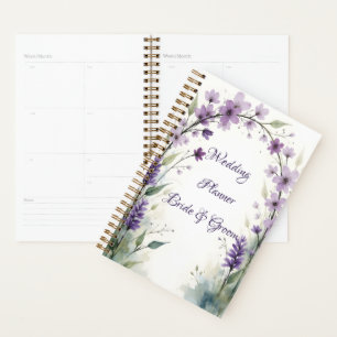 Lavendel Flieder Floraler Torbogen Hochzeit Planer