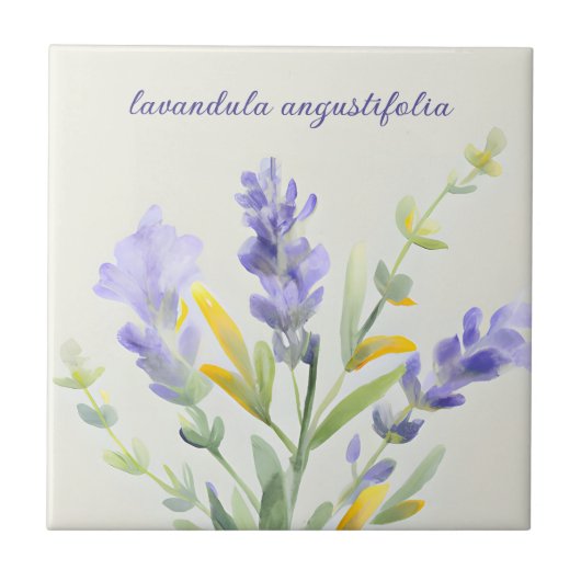 Lavendel Fliese (Vorderseite)
