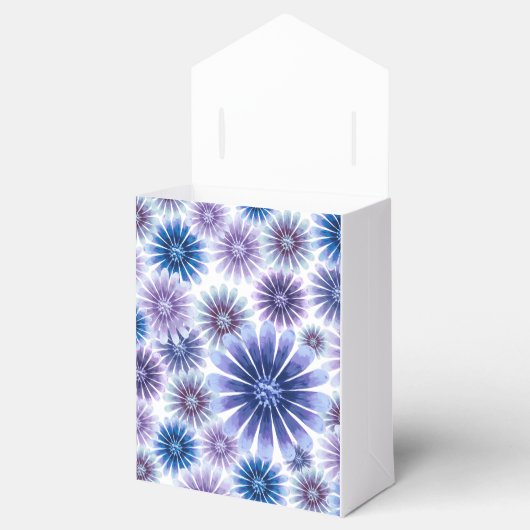 Lavendel Floral Gevor Bag Geschenkschachtel (Geöffnet)