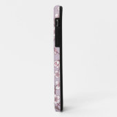 Lavendel Floral Monogram Phone Case (Hinten/Links)