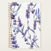 Lavendel floral on White Planer (Vorderseite)