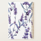 Lavendel floral on White Planer (Rückseite)