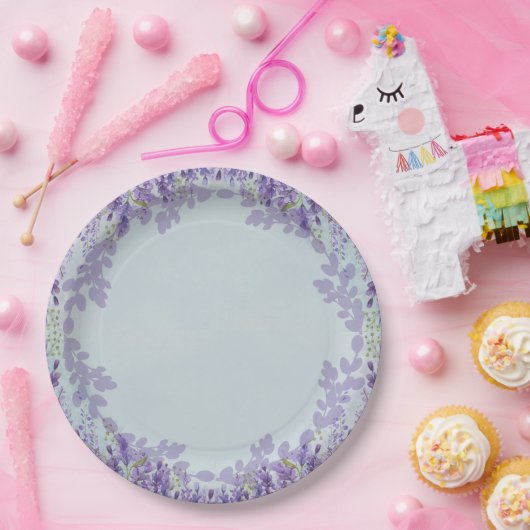 Lavendel Floral Party Teller (Party)