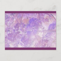 Lavendel Floral Postcard