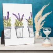 Lavendel Fotoplatte (Seite)