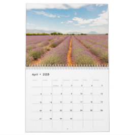 Lavendel-Fotos aus der französischen Wohngestaltun Kalender