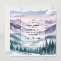 Lavendel Frost bei der Alpennebel-Hochzeit