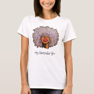 Lavendel für grundlegenden T - Shirt