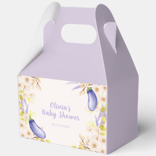 Lavendel Gänseblümchen Blumen Aubergine Garten Bab Geschenkschachtel