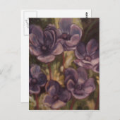 Lavendel Garden Postkarten (Vorne/Hinten)