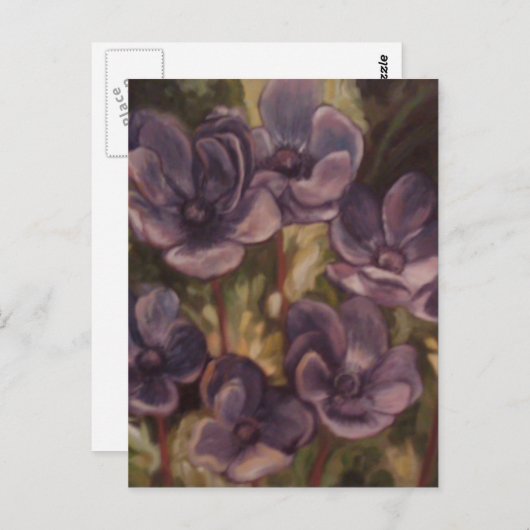 Lavendel Garden Postkarten (Vorne/Hinten)