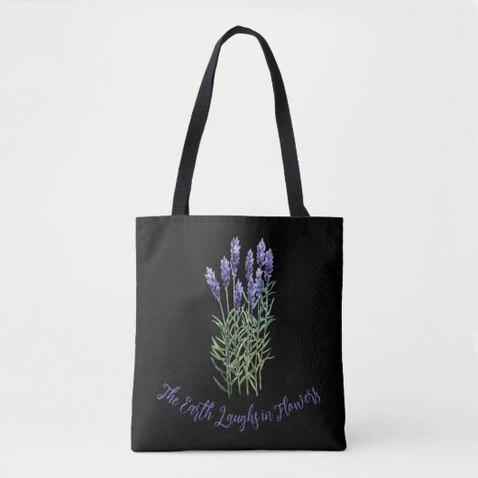 Lavendel, Gartenarbeit Tasche (Vorderseite)