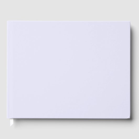 Lavendel Gästebuch (Vorderseite)
