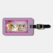 Lavendel Gepäckanhänger (Vorderseite horizontal)