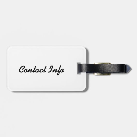 Lavendel Gepäckanhänger (Rückseite horizontal)