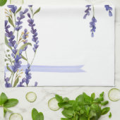 Lavendel Geschirrtuch (Gefaltet)