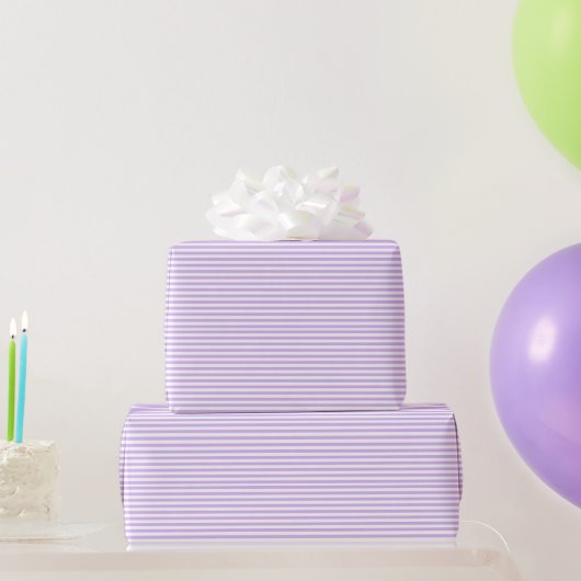 Lavendel gestreift geschenkpapier (Partygeschenke)