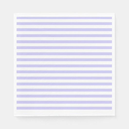 Lavendel gestreift serviette (Vorderseite)