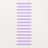 Lavendel gestreift yogamatte (Vorderseite)