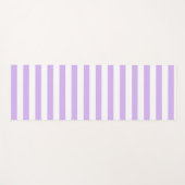 Lavendel gestreift yogamatte (Vorderseite (Horizontal))