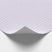 Lavendel-Gingham-Geschenkpapier Geschenkpapier (Ecke)
