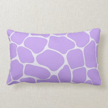 Lavendel Giraffe Print American MoJo Pillows
