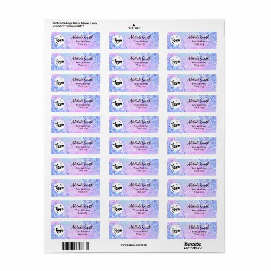 Lavendel-Glitzer (Vorne)