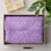 Lavendel Glitzer Texturmuster Seidenpapier (Geschenk)