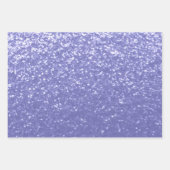 Lavendel Glitzern Glitzer Geschenkpapier Set (Vorderseite 2)