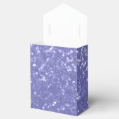 Lavendel Glitzern Glitzer Geschenkschachtel (Geöffnet)