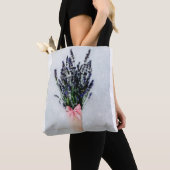 Lavendel-Glück-Bouquet-Tragetasche Tasche (Von Nahem)
