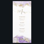 Lavendel Gold Menü Menükarte<br><div class="desc">Menü</div>