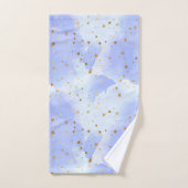 Lavendel Golden Star Badhandtuch Set (Handtuch)