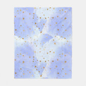 Lavendel Golden Star Fleecedecke (Vorderseite)
