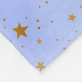 Lavendel Golden Star Fleecedecke (Ecke)