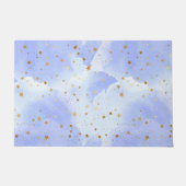 Lavendel Golden Star Fußmatte (Vorderseite)