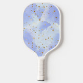 Lavendel Golden Star Pickleball Schläger (Rückseite)