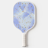 Lavendel Golden Star Pickleball Schläger (Vorderseite)