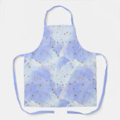 Lavendel Golden Star Schürze (Vorderseite)