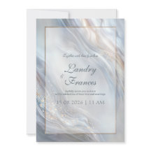 Lavendel Graue Flüssige Gold Marmor Hochzeit