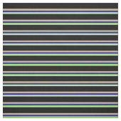 Lavendel, Grün, Blau, Tan und Schwarz Muster Stoff (Muster)