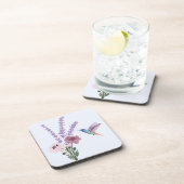 Lavendel-Hardware-Kunststoff-Untersetzer Getränkeuntersetzer (Rechte Seite)