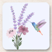 Lavendel-Hardware-Kunststoff-Untersetzer Getränkeuntersetzer (Vorderseite)