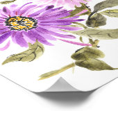 Lavendel-Harmonie Poster (Ecke)