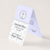 Lavendel, hausgemachte Bath & Body Label | Geschen (Vorderseite)